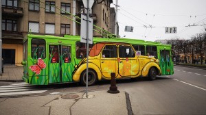 Šis dizainas – menininko Timotiejaus Norvilos–Morfai idėja.